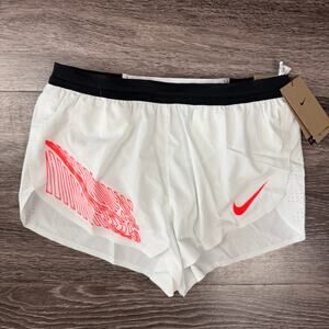 Nike AeroSwift Dri-FIT ADV 2" Running Shorts White Mens Small IH6937-121 NWT